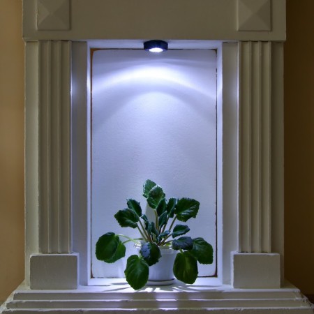Night Pushlite "Triangle" 3XLED, 3AA Black 6.5x6.5x2.5 cm Risalux-8