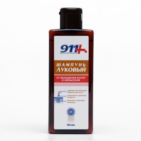 Shampoo "911 Onion" from hair loss and baldness, 150 ml-1
