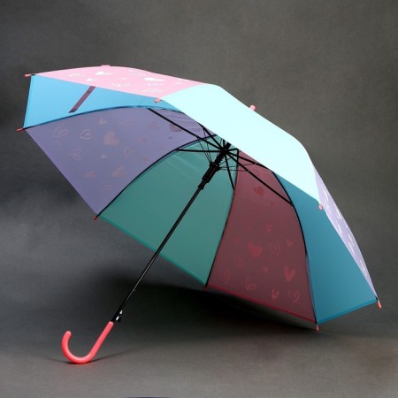 Children's umbrella "hearts", d = 90cm-9