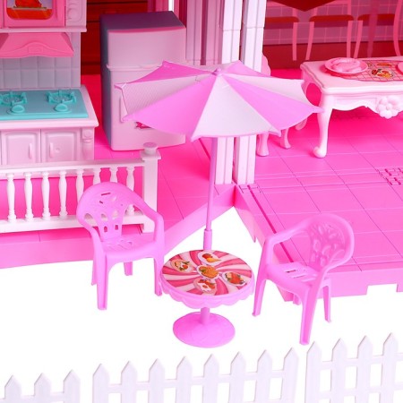 House for dolls "Mansion" with dolls and accessories-11