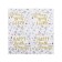 Paper napkins “Happy birthday”, 33x33 cm, set 20 pcs., White color