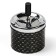 Blessing Smoking, 12 x 9 cm, black ash, black