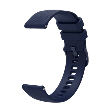 Smart hours strap, 20 mm, silicone, blue-1