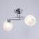 Luer "Luis" 2XE27 40W chrome 50x17x24cm