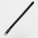 Leather collar on synthetic winterizer, dimensionless, 65 x 3 cm, Osh 22-55 cm, black