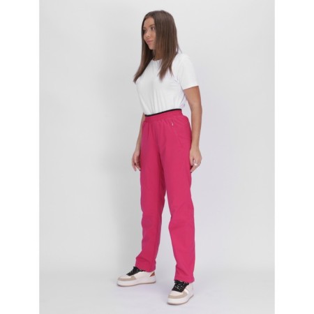 Women's sports insulated trousers, size 42, pink color-1