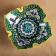 Rishtan ceramics "Patterns", 25 cm, 25 cm,