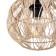 Ceiling Lamp from Rotan "Diaz" 1x120W, E27, 25x25x25 cm