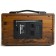 Radio receiver portable signal BZRP RP-335 Brown WSB Microsd
