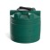 Cylindrical capacity, 200 l, green
