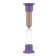 Sanding clock desktop for 20 minutes, H -20 cm, D - 4.4 cm, package package, mix