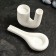 Set of candlesticks "Kiell and Louis" White, 2pcs/5x11cm/18x2cm