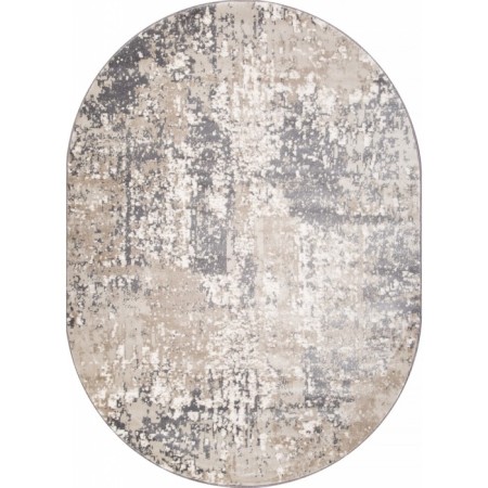 Oval carpet Merinos Atlantis, size 160x220 cm, color Cream