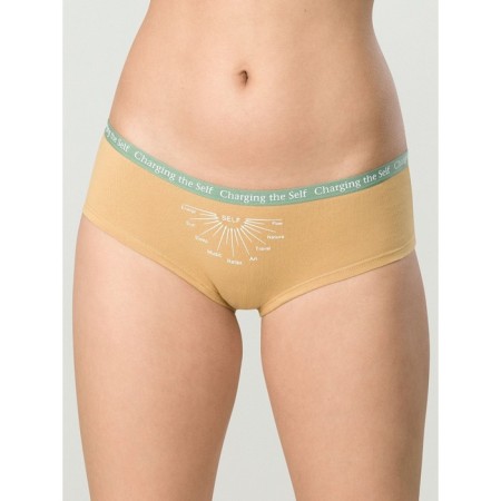Women's cowards, size 44, ocher color