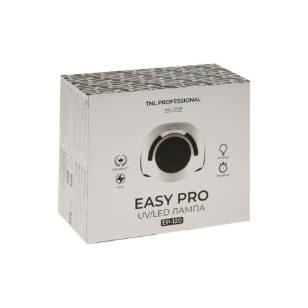 TNL Easy Pro, UV/LED gel polish, 120 watts, 36 diodes, timer 10/30/60/99 sec, chrome-6