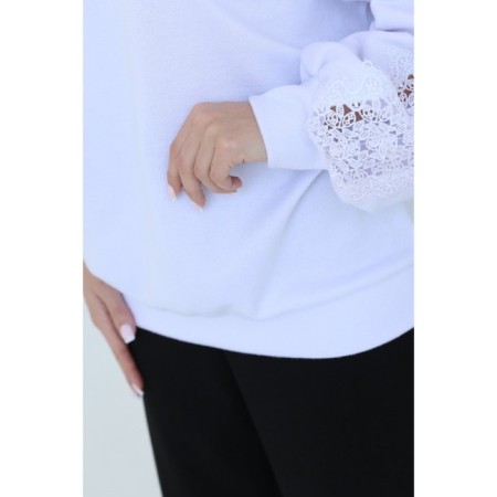 Female jumper, size 44, white color-6