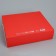 Happy New Year folding box, embossing, red, 31 x 24.5 x 9 cm, new year