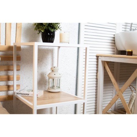 Rabbage 2, 400x400x782, White Muar/Dub Sonoma-1