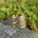 Amulet ring "Leo", brass