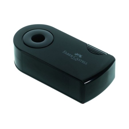 Carpet Faber-Castell with a Sleeeve 2 holes container, black-3