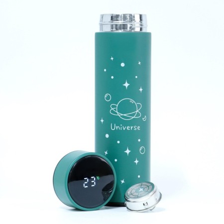 Thermos for tea, coffee, 500 ml, the Universe "Master K", with a strainer, with a temperature sensor, retains those-1