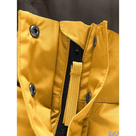 Winter park for a girl, height 146 cm, yellow color-5
