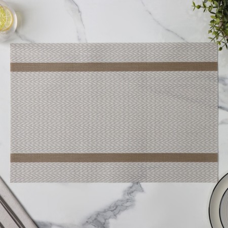 Serving napkin on the table "Rona", 45 × 30 cm, beige color-3