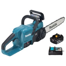 Пила цепная аккумуляторная Makita DUC357RF, б/щет, 18 В, 3 Ач, 14", шаг 3/8", паз 1.1 мм