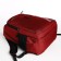 Youth backpack with a zipper, 4 pockets, burgundy color