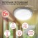 Luminer LED LED era SPB-2, 175x175x52 mm, IP65, LED, 15W, 1425LM, 6500K, white color