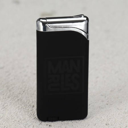Gas lighter "Man Rules", mix, 6.7 x 3.3 cm.-3