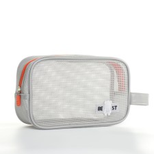 Cosmetic bag Dor mesh, 22*6.5*14, lightning department, gray