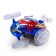 Radio-controlled “Trick” car, works on batteries, lighting effects, blue color, blue