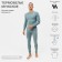 Male thermal underwear (jumper, trousers) minku color khaki, size 58