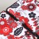 Casket for needlework "Folk Flower pattern" 19x26x14.5 cm