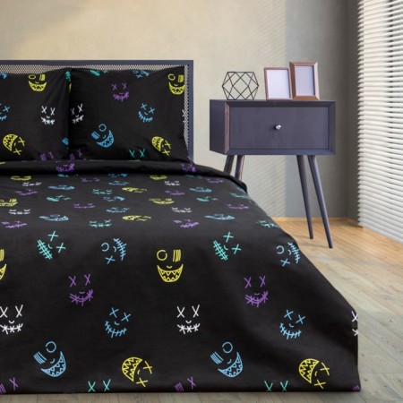 Bed linen Ethel 2 joint venture (view 1) 175*215 cm, 200*220 cm, 70*70 cm -2 pcs, calico-2