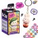 Toy - Funny Box Surprise "Bunny": children's keychain, stickers