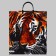 Tiger package, polyethylene with a plastic pen, 38x44 cm, 90 μm
