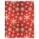Pillow Roller "Field of Snowflakes, Decorative, size 16x45 cm
