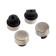 Mirror holder (art. 1189), d = 17 mm, without drilling, bronze color, 4 pcs.