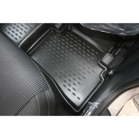 3D mats in Kia Sportage salon, 2016-2016, 4 pcs. (polyurethane)-2