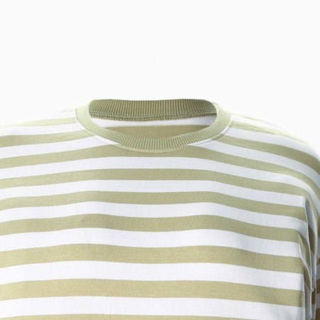 Female sweatshirt, white/olive color, size 44-4