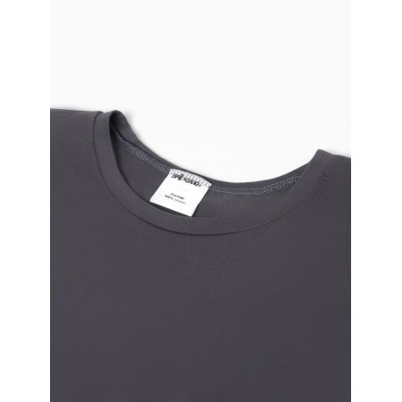 Male T-shirt Collorista, density 145g/m2, gray color, size 42-44-4