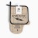 Kitchen "Kitchen" mittens of 20x28cm, take 19x19cm, 100% HL
