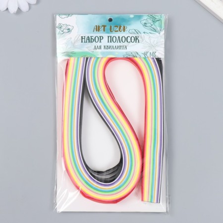 Strips for quilling 180 strips density 120 g "color" width 1 cm length 54 cm-2