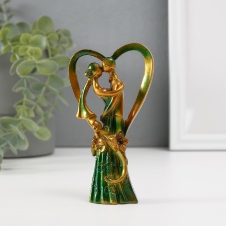 Polystone souvenir "In love-in heart" 12x6.8x3.5 cm