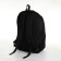 Youth backpack with a zipper, 4 pockets, black/green color