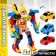 Set of robots "Superbot", transforms, collects from three robots
