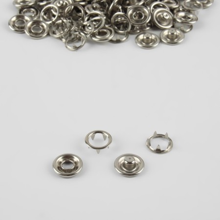 Shirt, open button, d = 10.5 mm, nickel color-1