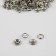 Shirt, open button, d = 10.5 mm, nickel color